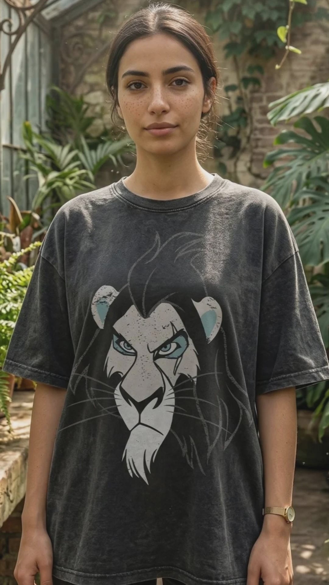 Scar Washed T-Shirt
