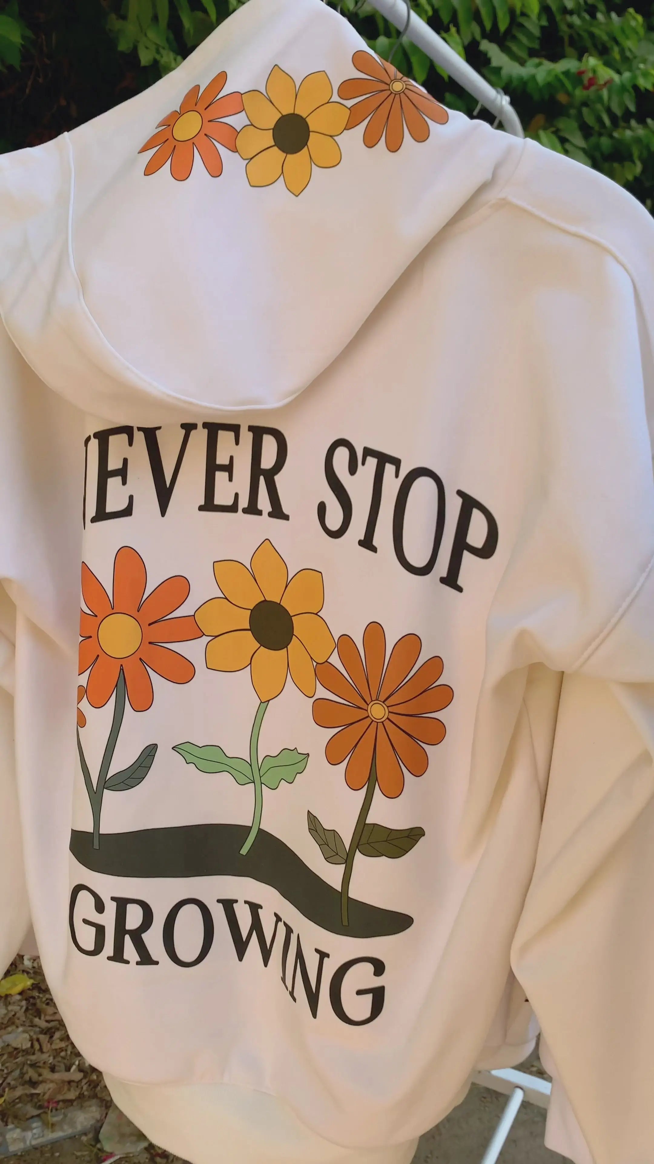 Flowry Hoodie
