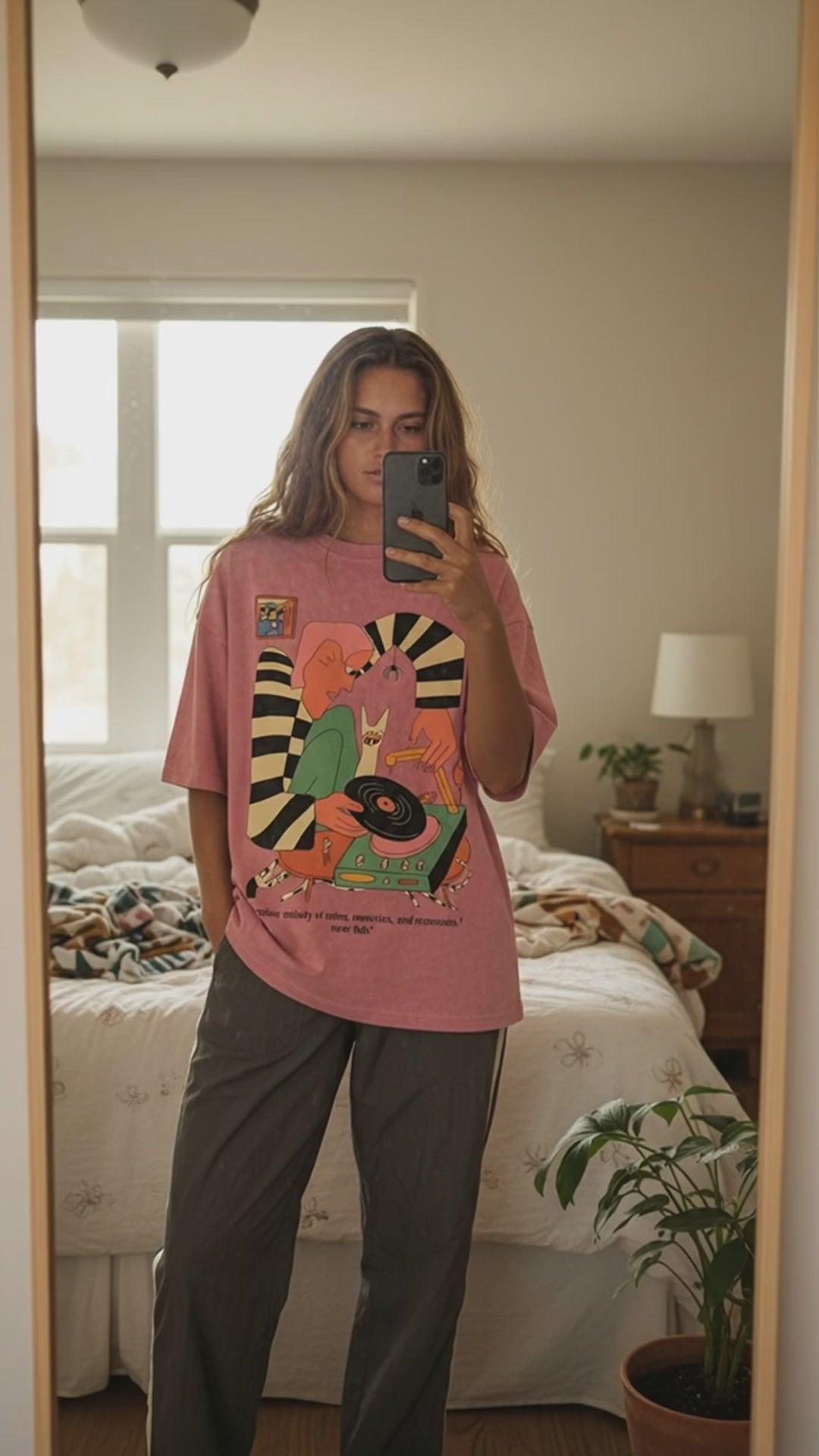 Colorful Echoes Washed T-Shirt