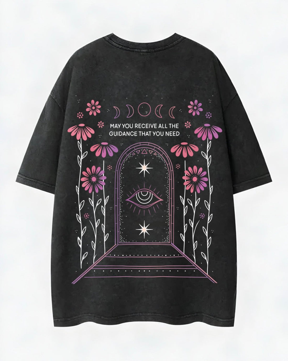 Receive Guidance Washed T-Shirt - Hippies TownHippies Town
