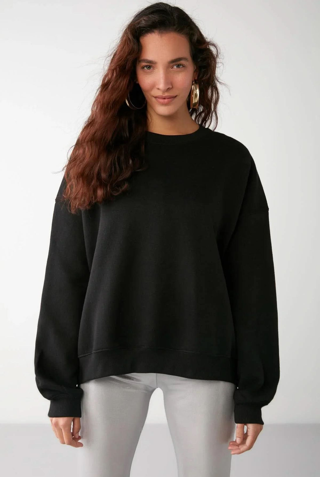 Royal Black Unisex Crewneck - Hippies TownCrewneckHippies Town