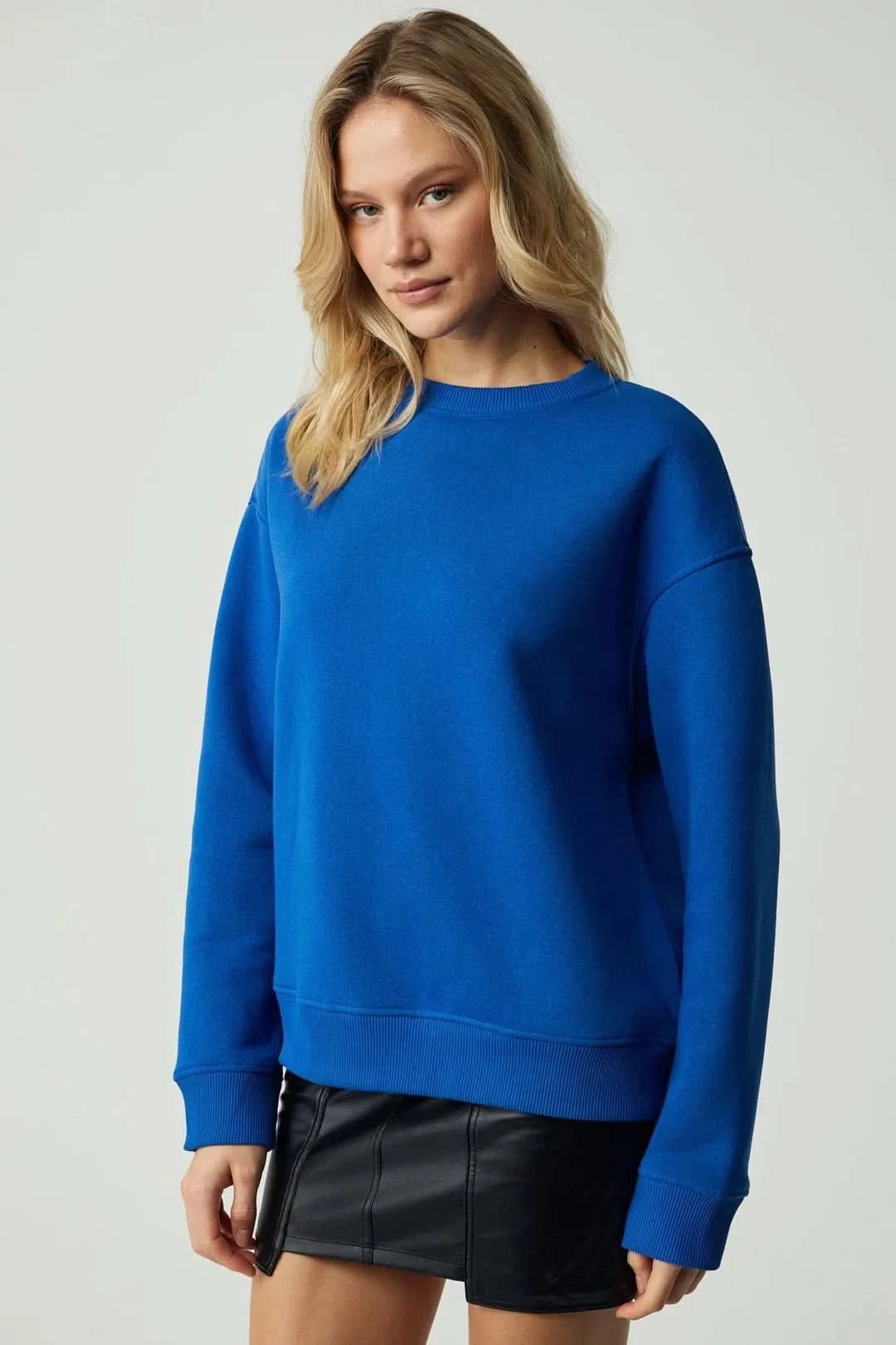 Royal Blue Unisex Crewneck - Hippies TownHoodieHippies Town