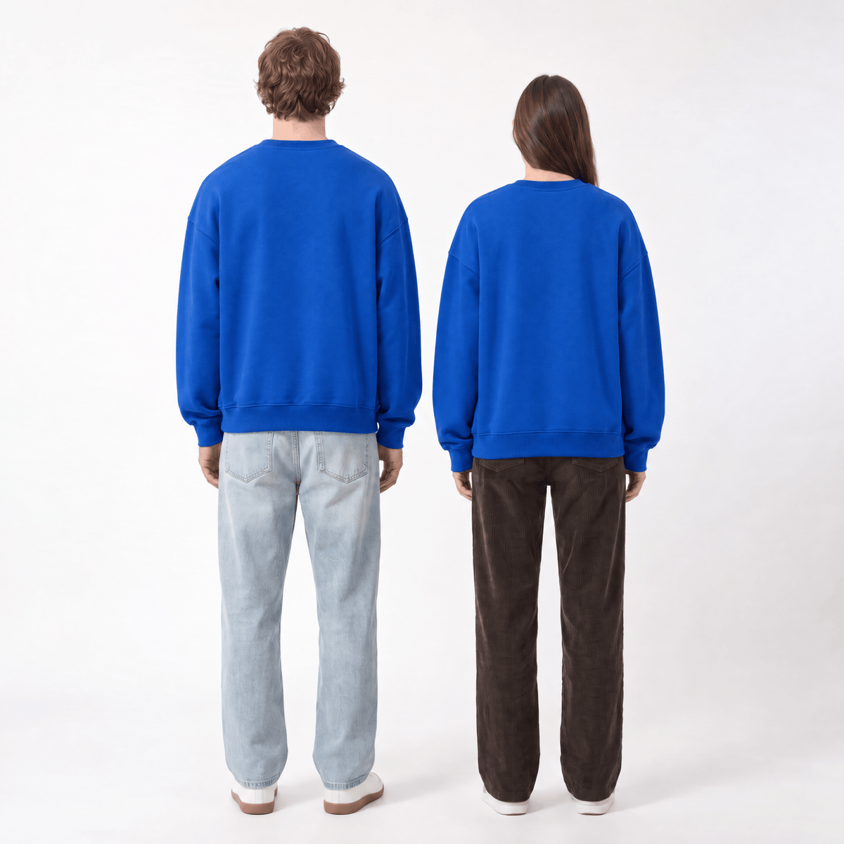 Royal Blue Unisex Crewneck - Hippies TownHoodieHippies Town