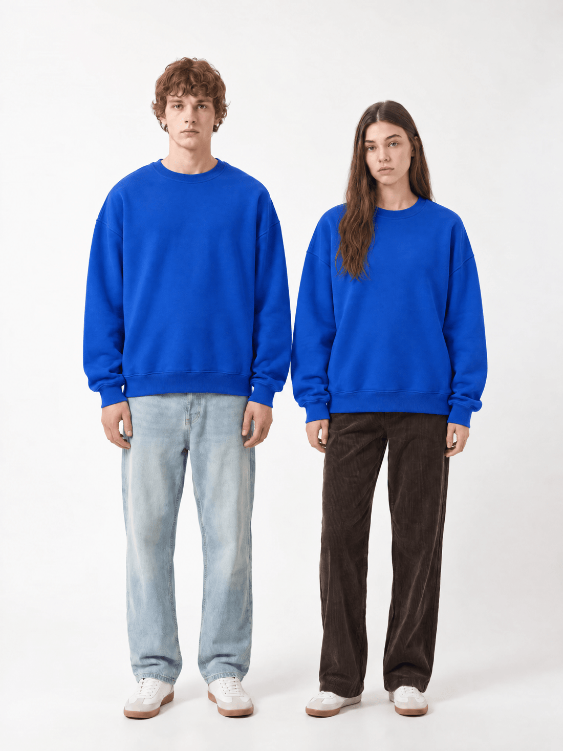 Royal Blue Unisex Crewneck - Hippies TownHoodieHippies Town