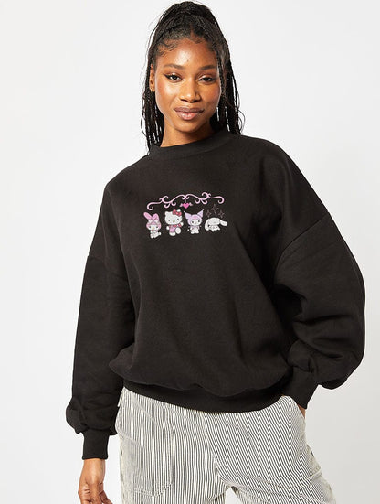 HELLO KITTY Crewneck - Hippies TownHoodieHippies Town