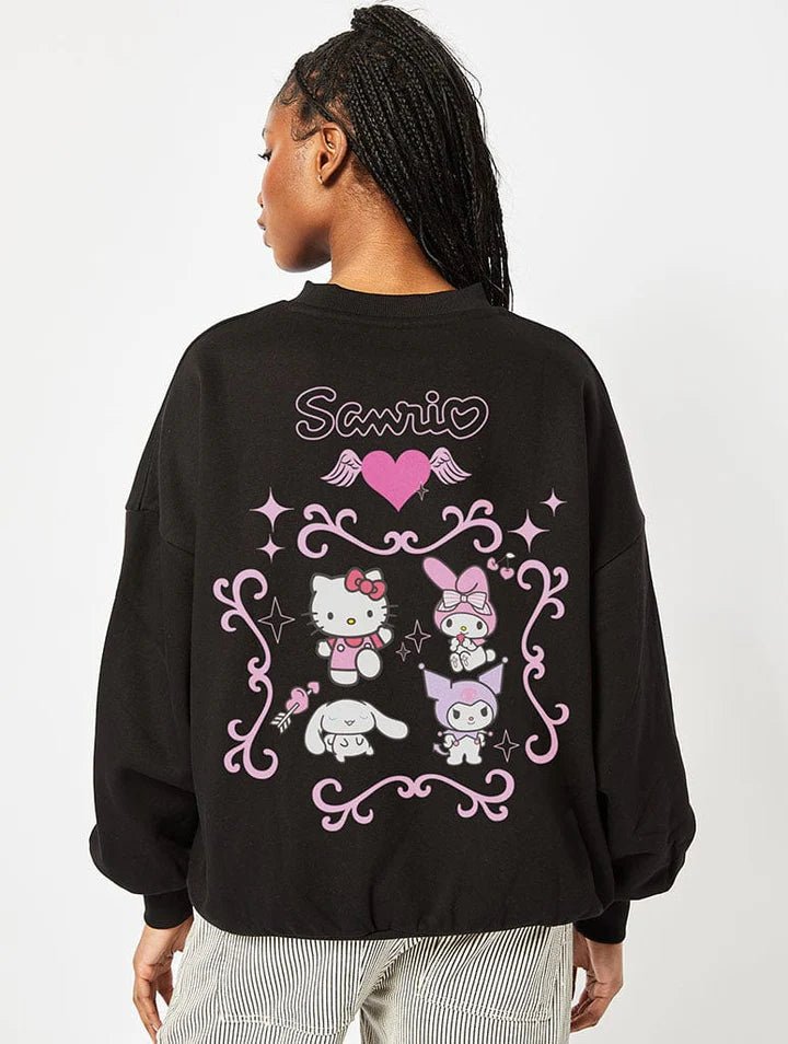 HELLO KITTY Crewneck - Hippies TownHoodieHippies Town