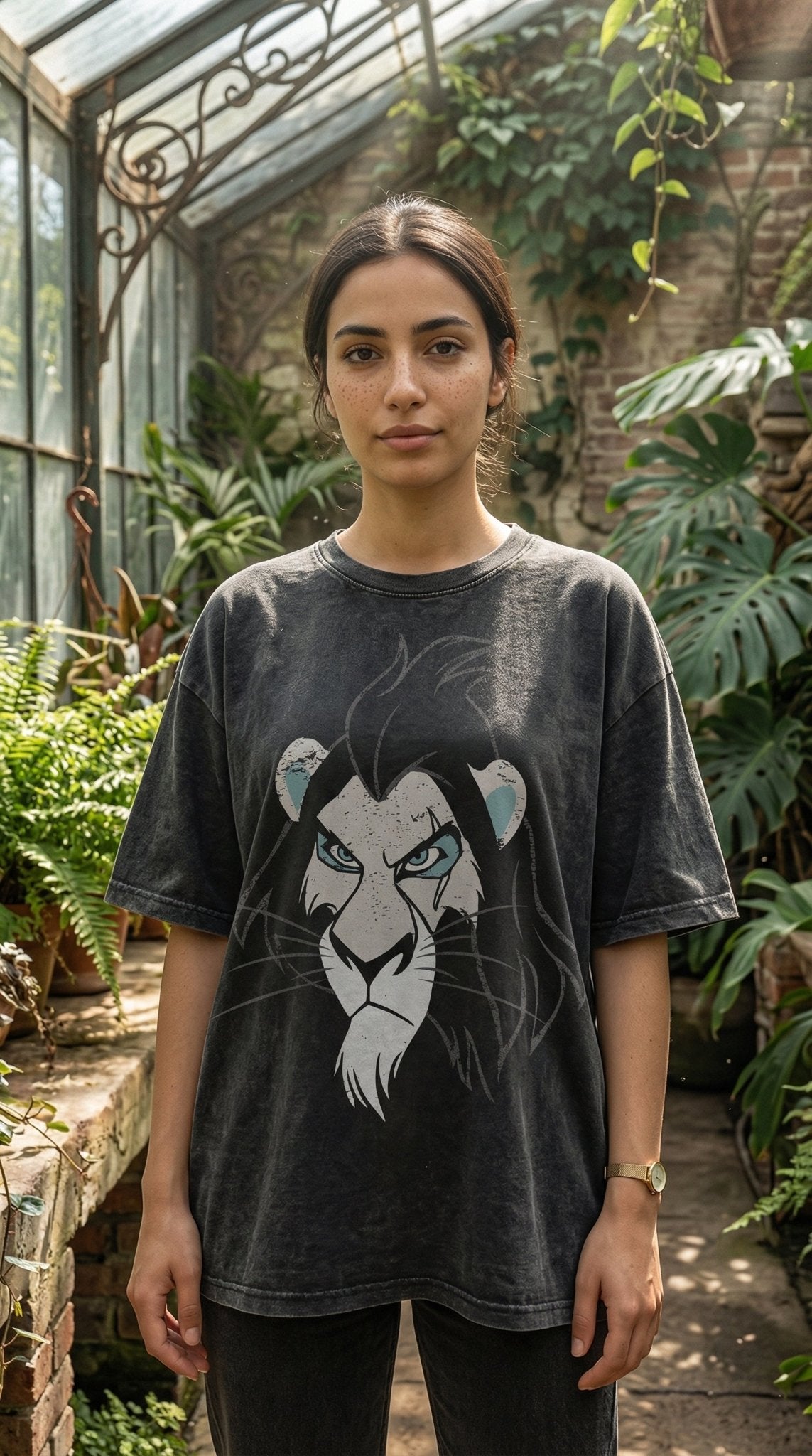 Scar Washed T-Shirt - Hippies TownHippies Town