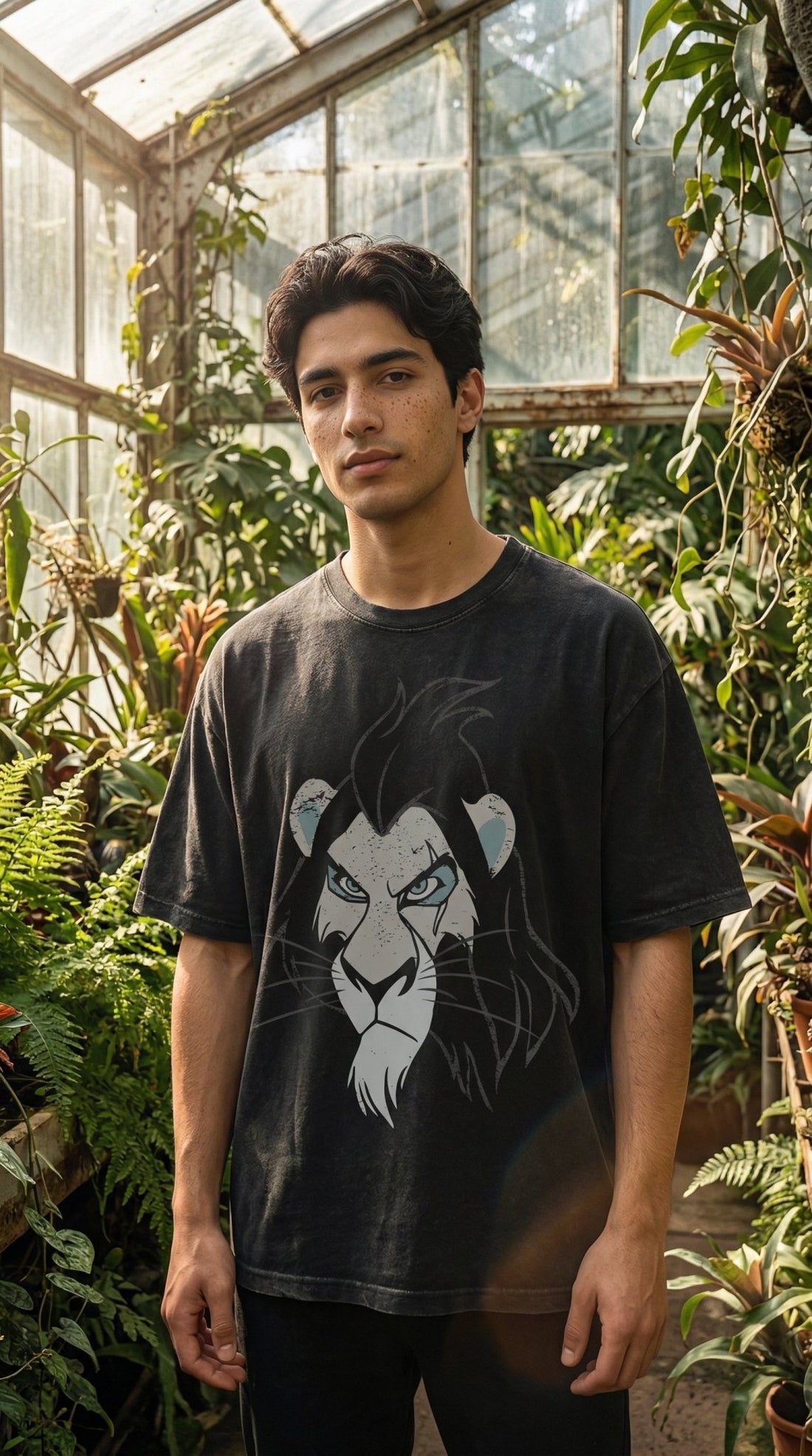 Scar Washed T-Shirt - Hippies TownHippies Town