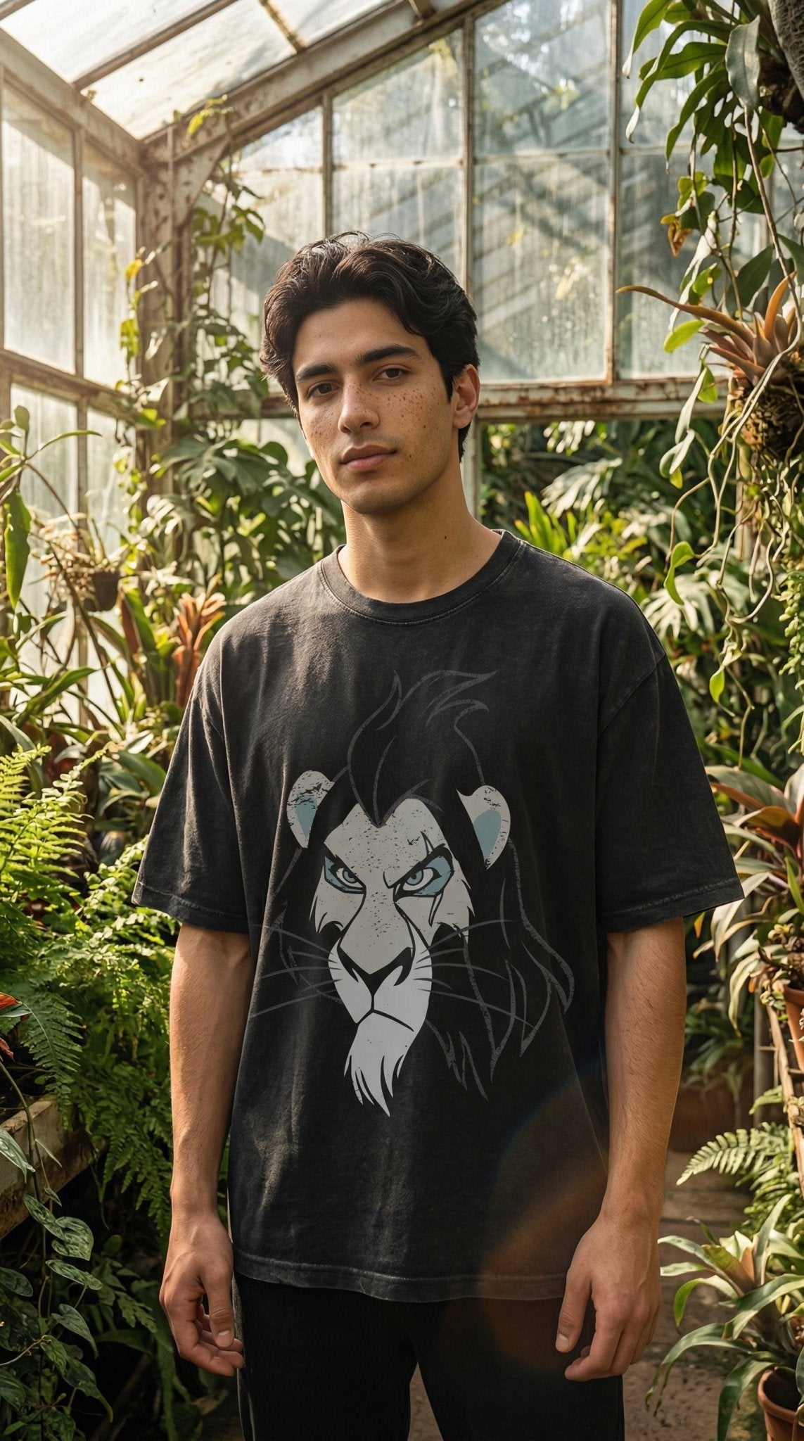 Scar Washed T-Shirt - Hippies TownHippies Town