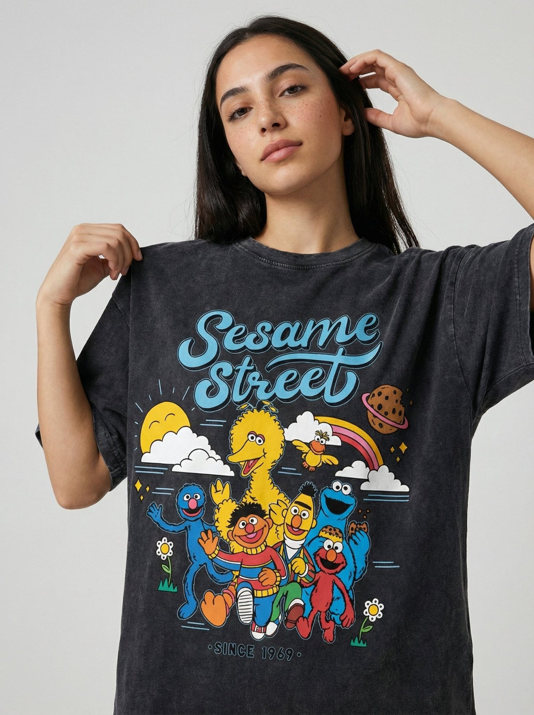 Semsem Washed T-Shirt - Hippies TownHippies Town