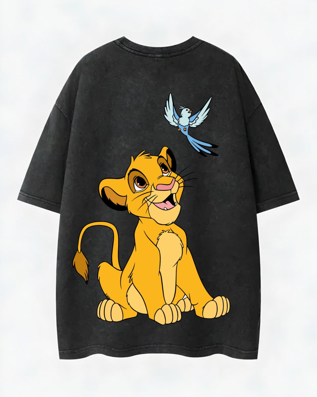 Simba Washed T-Shirt - Hippies TownHippies Town