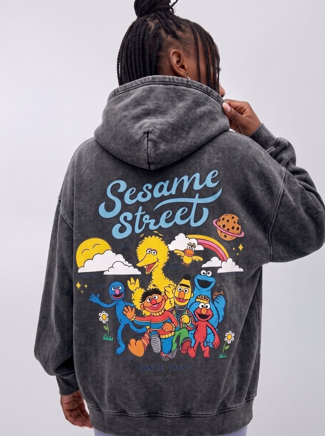 Simsim Acid Washed - Hippies TownHoodieHippies Town