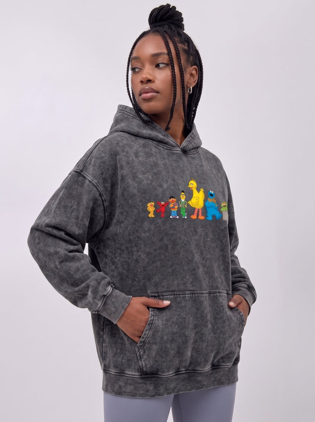 Simsim Acid Washed - Hippies TownHoodieHippies Town