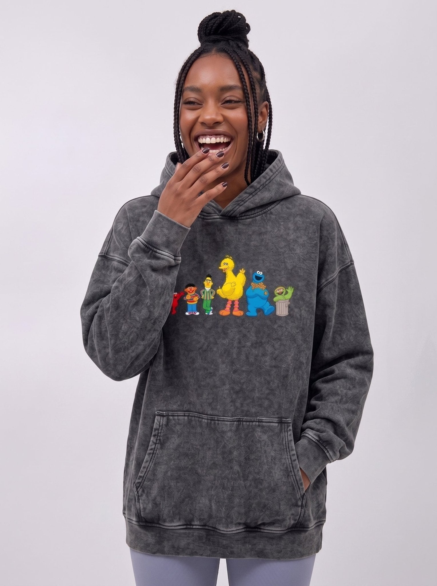Simsim Acid Washed - Hippies TownHoodieHippies Town