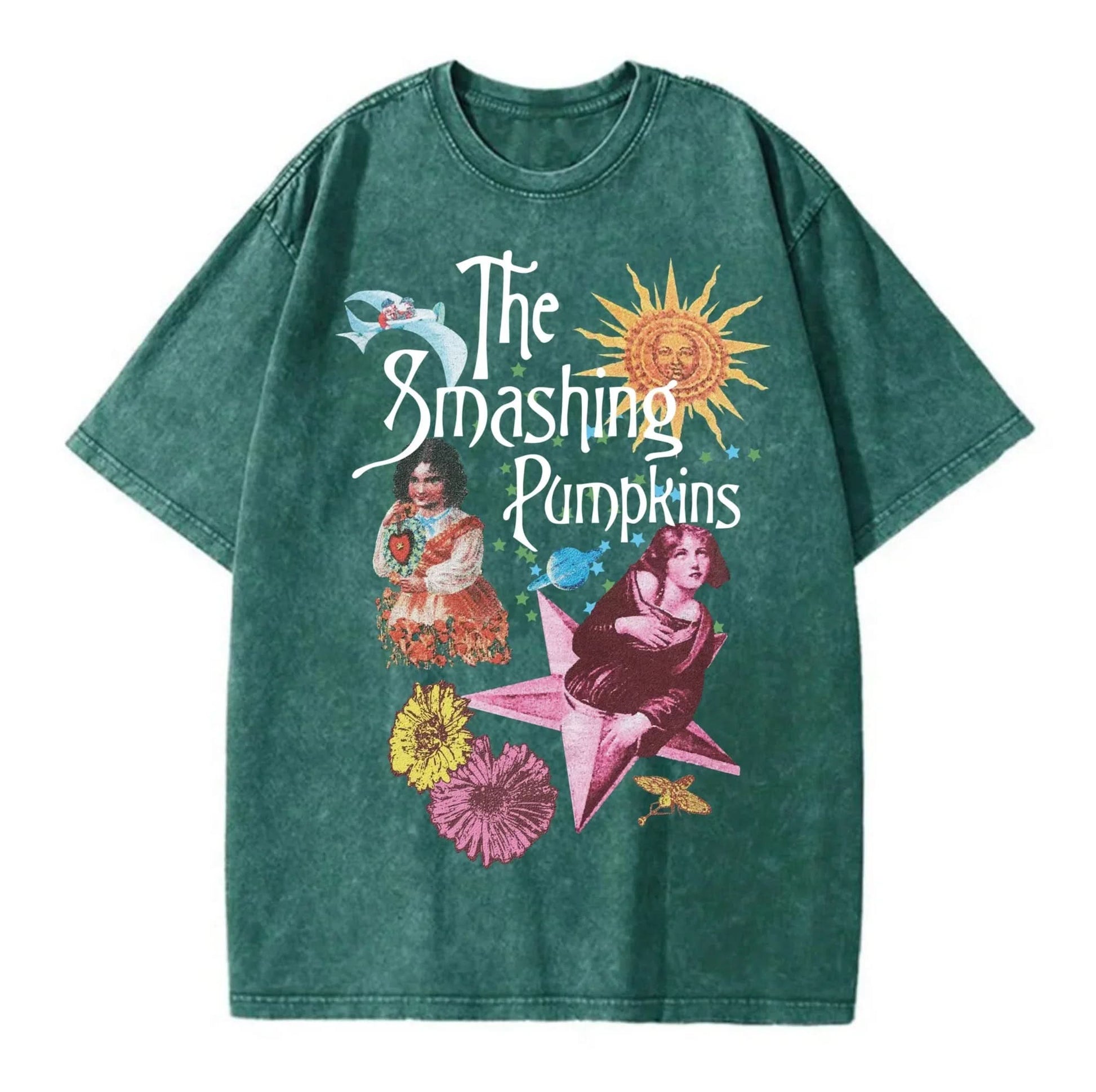 Smashing Pumpkins Washed T-Shirt - Hippies TownHippies Town