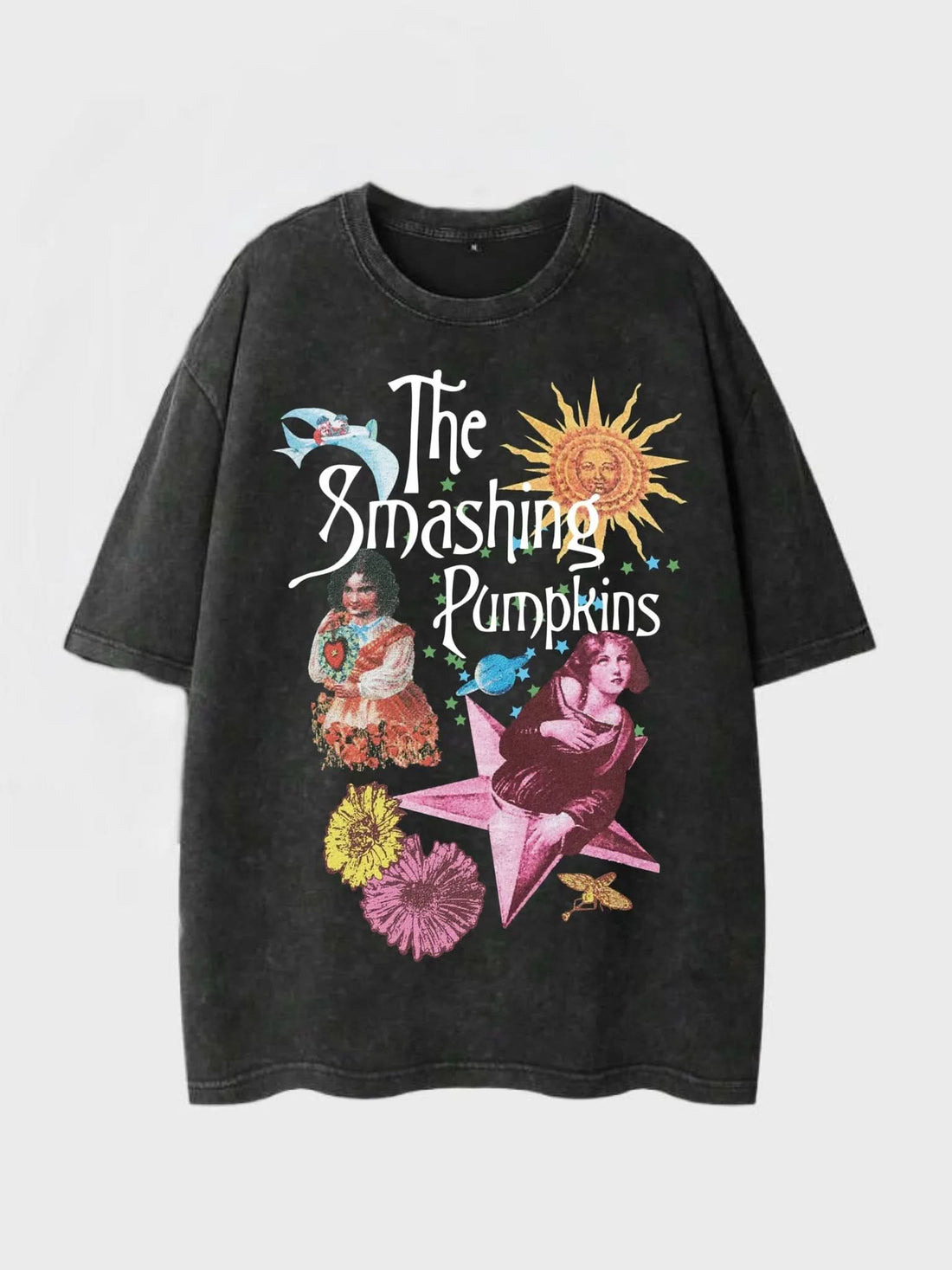 Smashing Pumpkins Washed T-Shirt - Hippies TownHippies Town