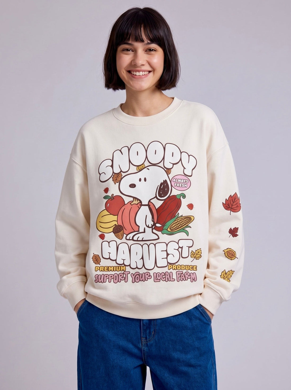Snoopy Crewneck - Hippies TownCrewneckHippies Town