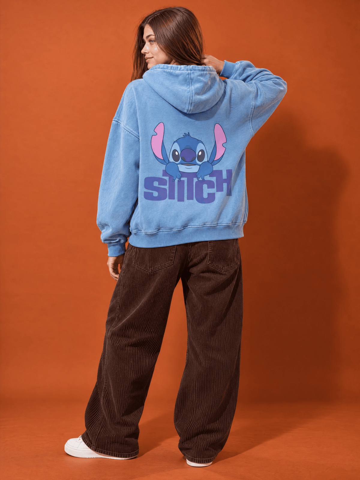 Stitch Acid Washed Hoodie - Hippies TownHoodieHippies Town