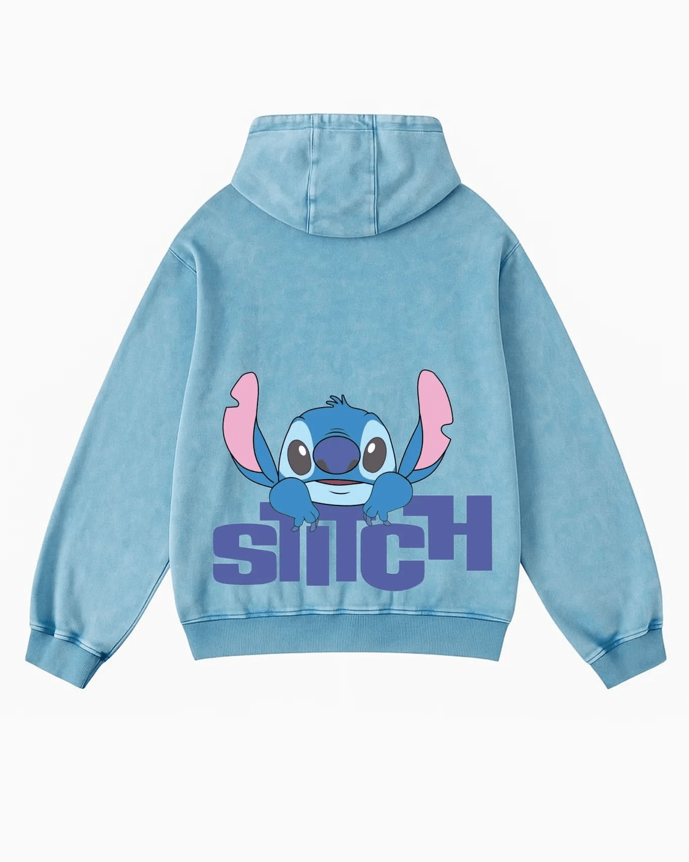 Stitch Acid Washed Hoodie - Hippies TownHoodieHippies Town