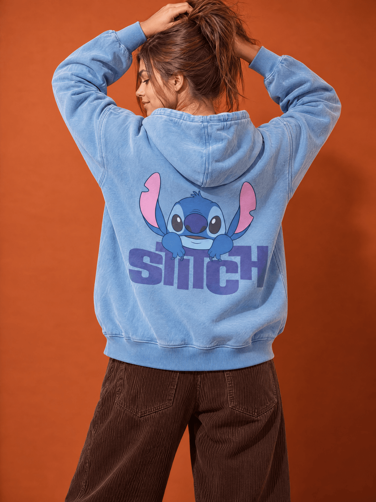 Stitch Acid Washed Hoodie - Hippies TownHoodieHippies Town