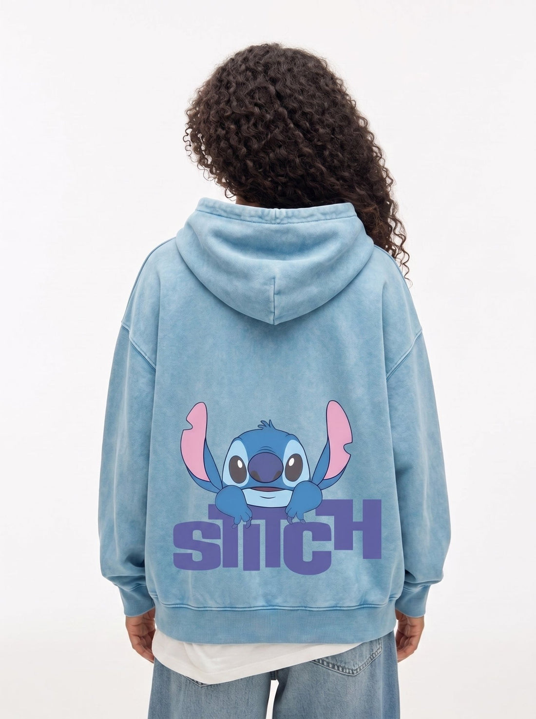 Stitch Acid Washed Hoodie - Hippies TownHoodieHippies Town