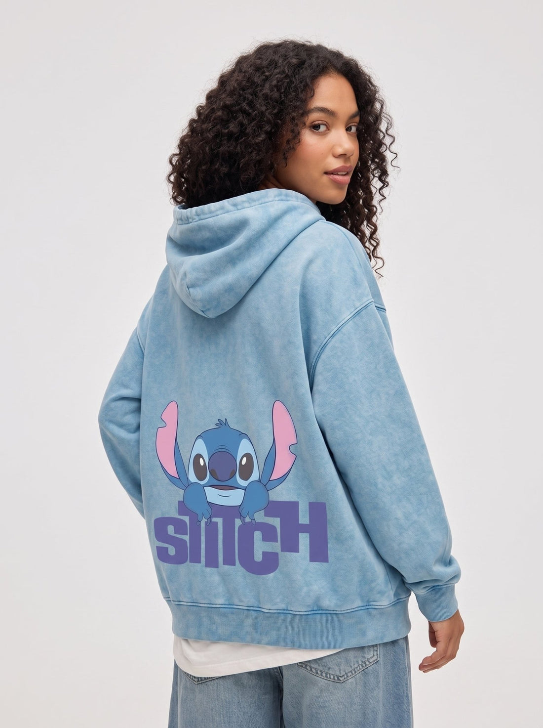 Stitch Acid Washed Hoodie - Hippies TownHoodieHippies Town