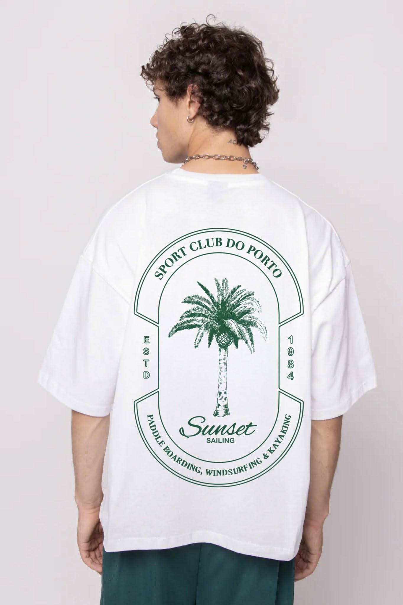 Sunset Saling ( XL ) - Hippies TownT-shirtHippies Town