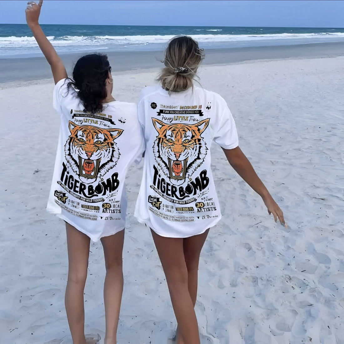 Tiger Bomb ( L ) - Hippies TownT-shirtHippies Town