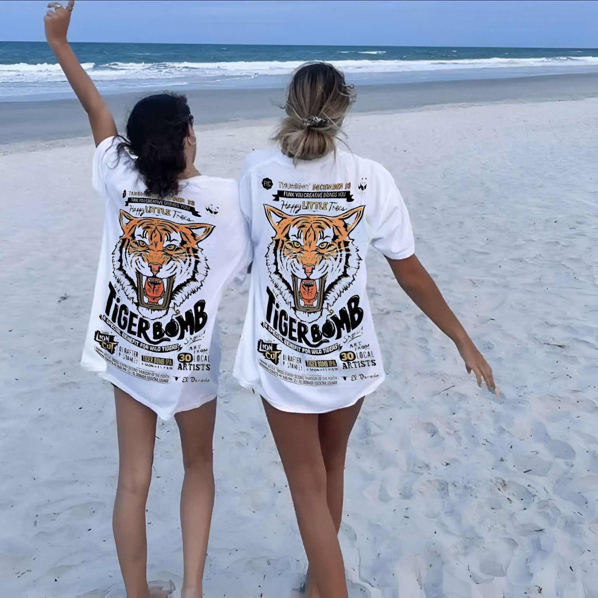 Tiger Bomb ( L ) - Hippies TownT-shirtHippies Town