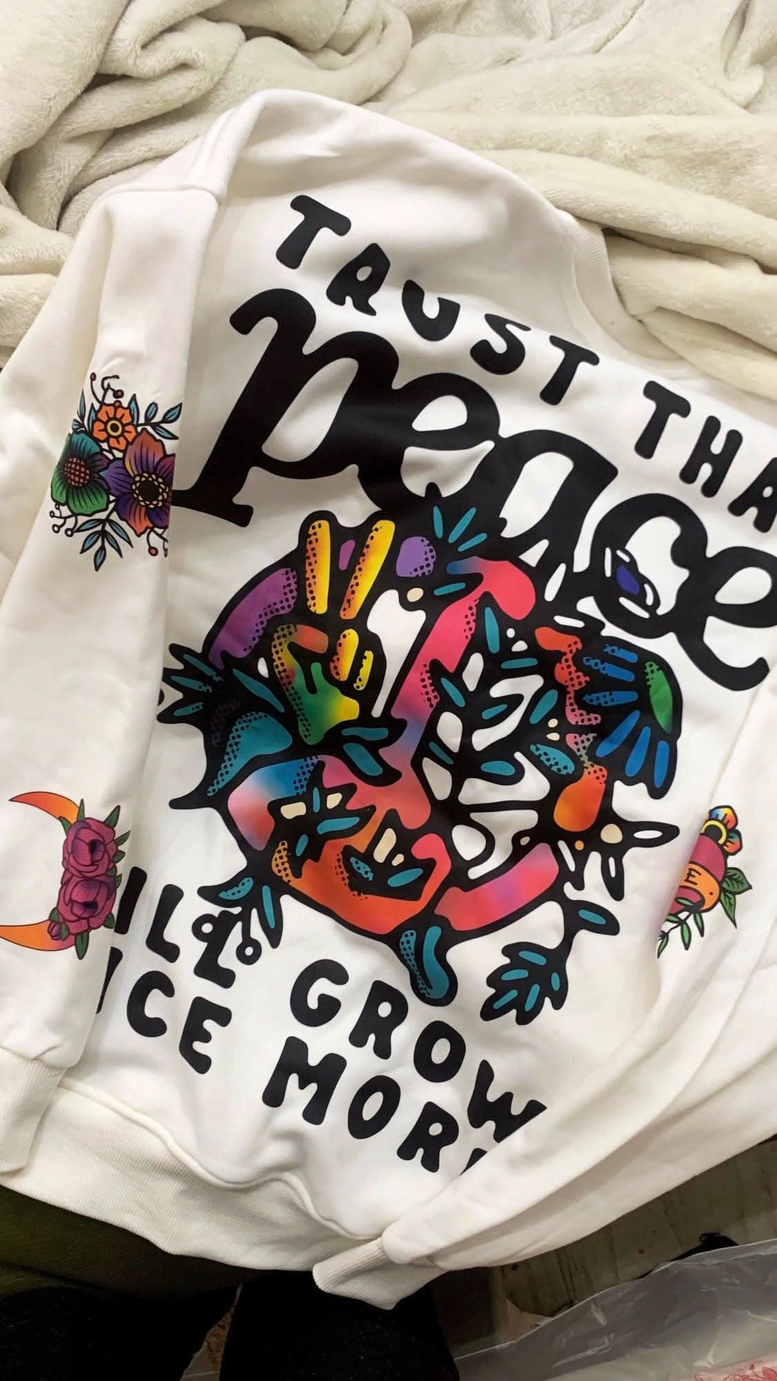 Trust That Peace Crewneck - Hippies TownCrewneckHippies Town