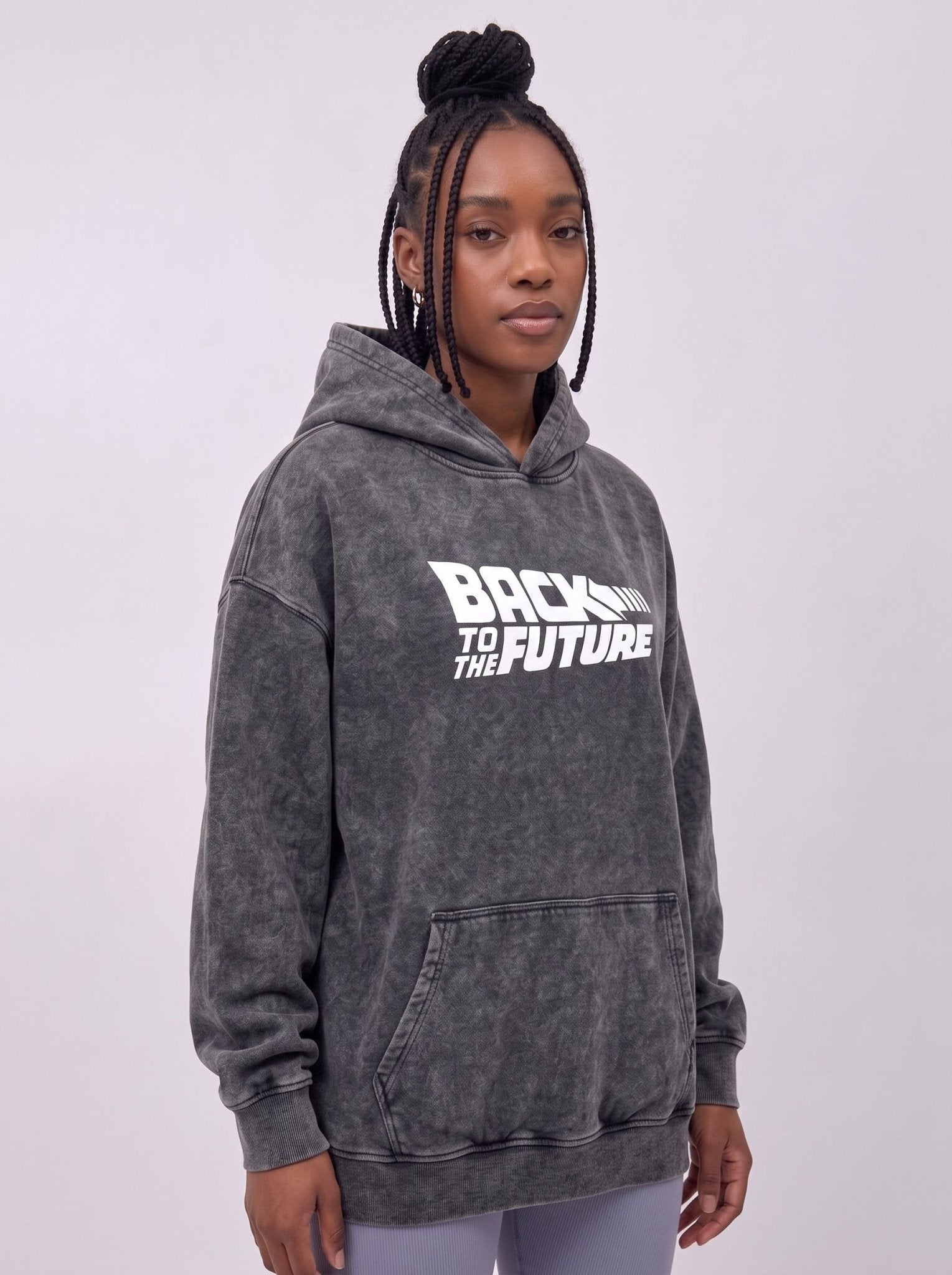 Washed Back To The Future Hoodie - Hippies TownHoodieHippies Town