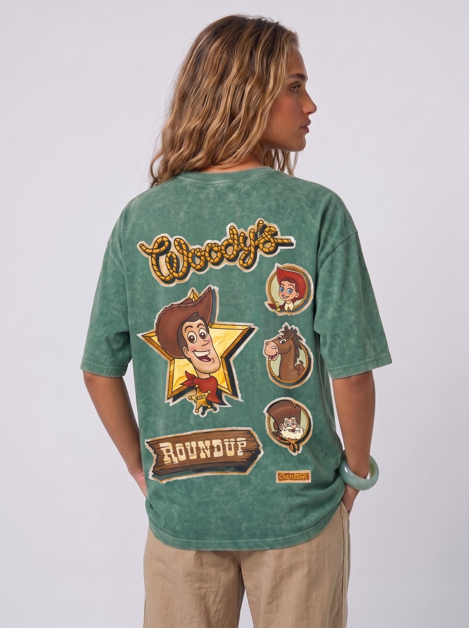 Woody Washed T-Shirt - Hippies TownHippies Town