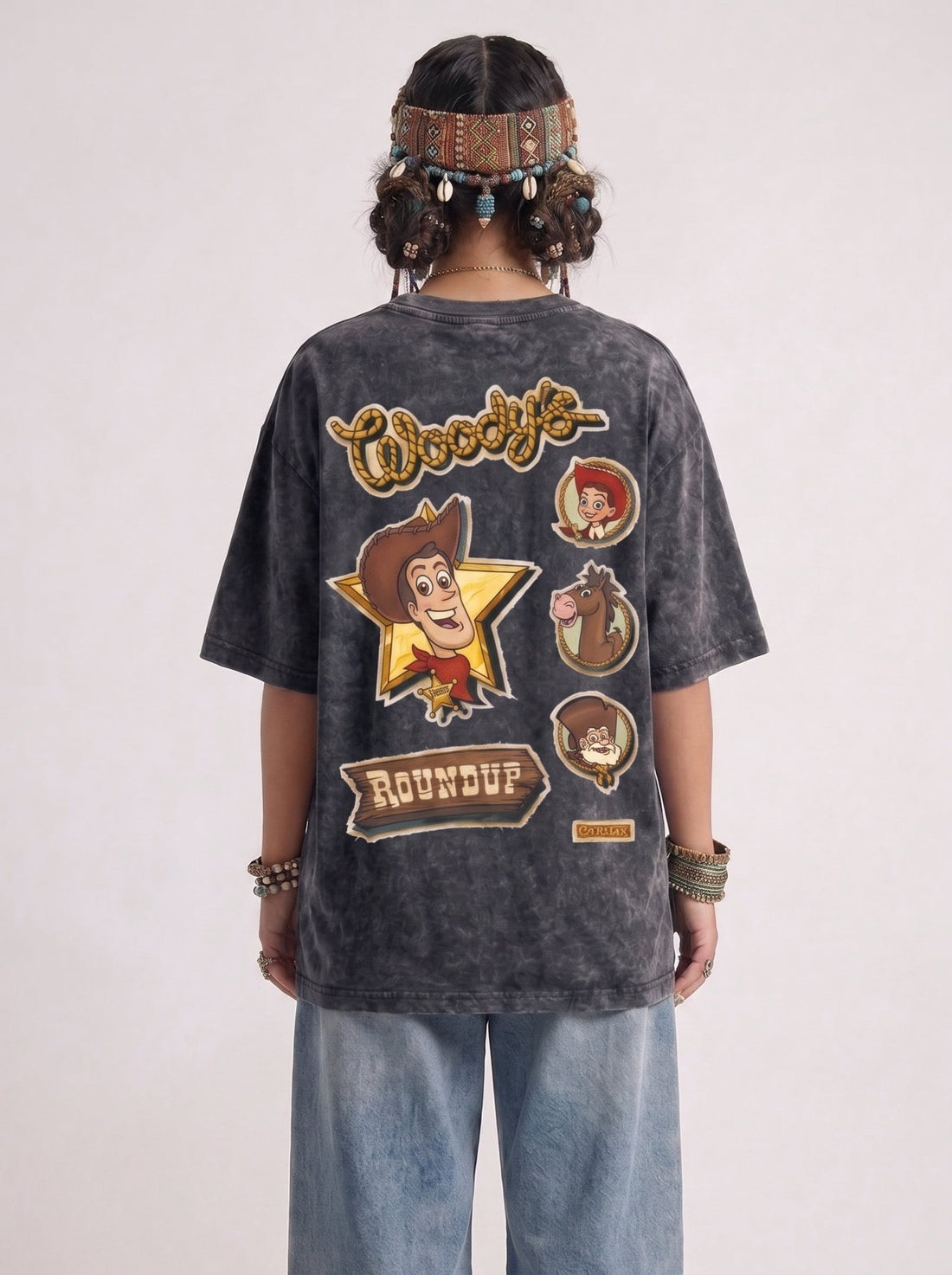 Woody Washed T-Shirt - Hippies TownHippies Town