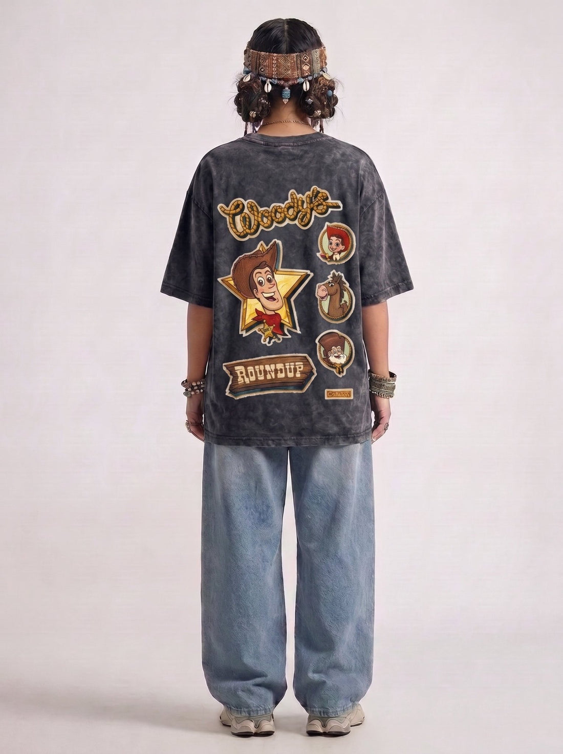 Woody Washed T-Shirt - Hippies TownHippies Town