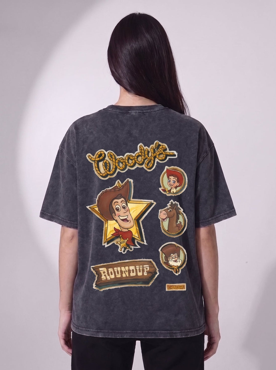 Woody Washed T-Shirt - Hippies TownHippies Town
