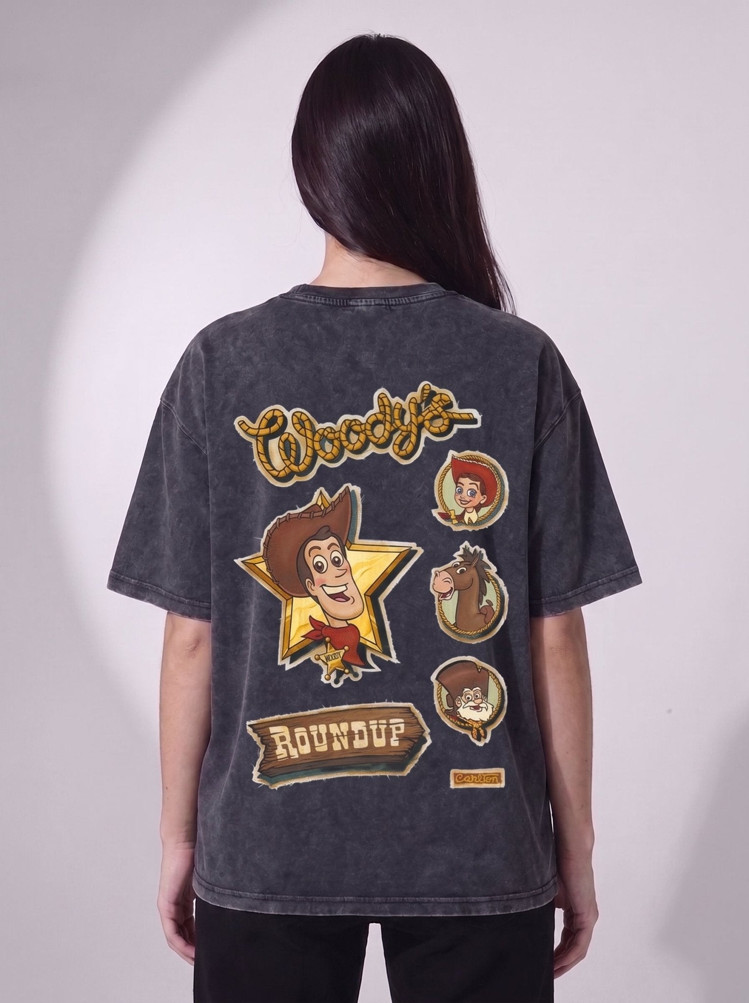 Woody Washed T-Shirt - Hippies TownHippies Town