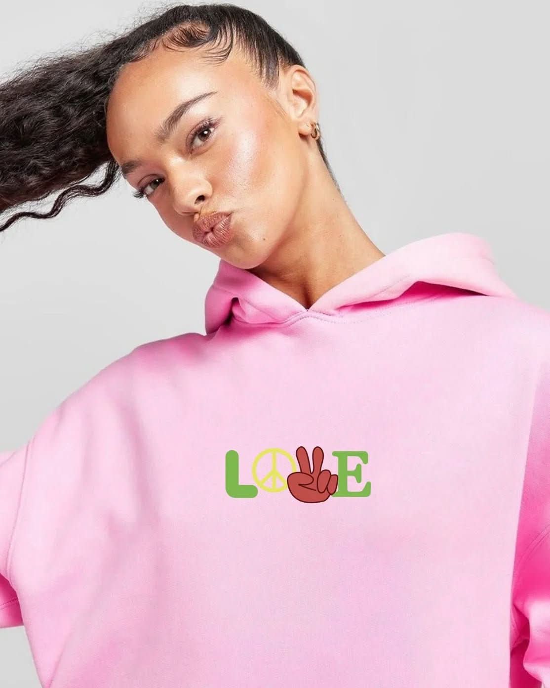 World Full Of Love Hoodiee - Hippies TownHoodieHippies Town