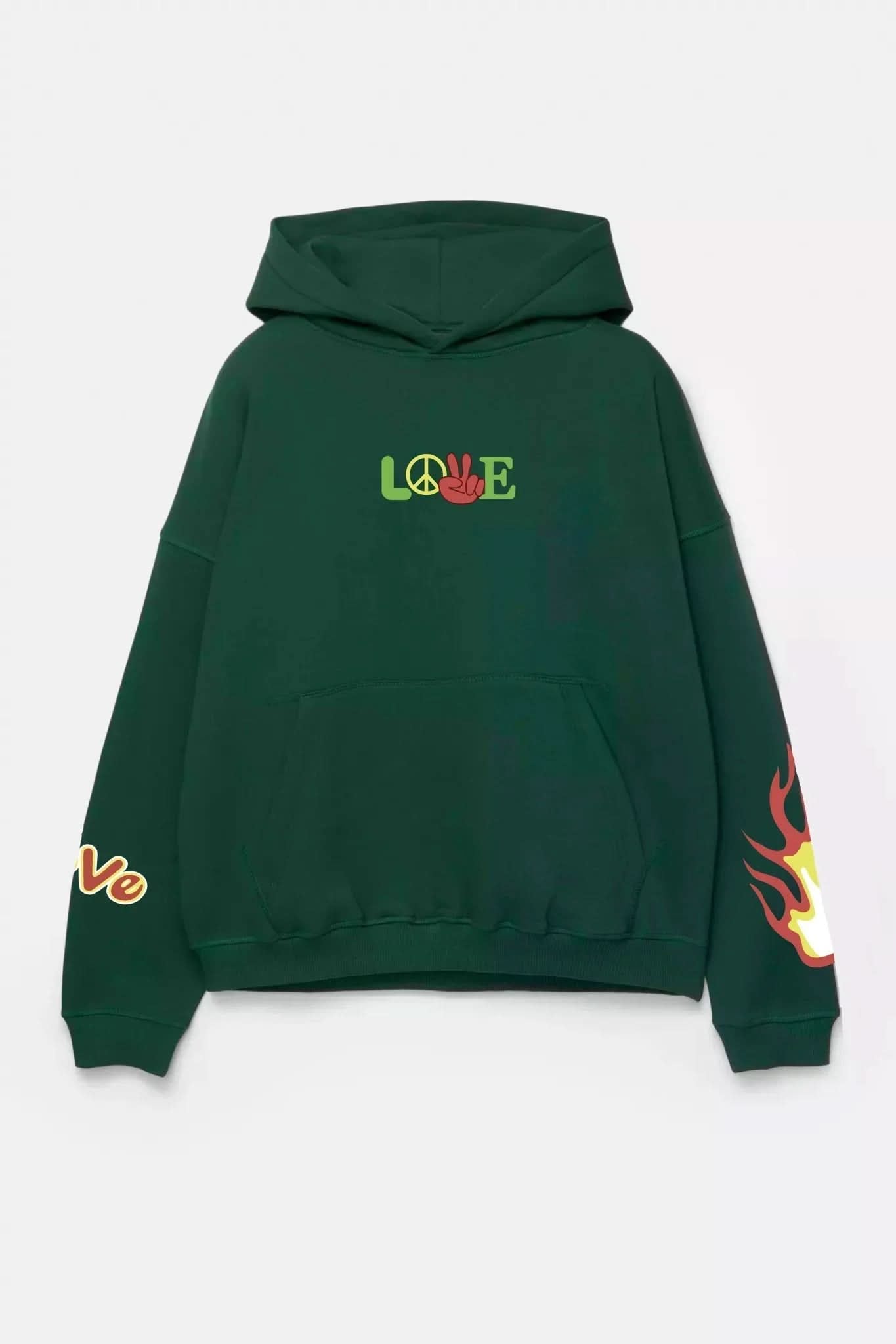 World Full Of Love Hoodiee - Hippies TownHoodieHippies Town