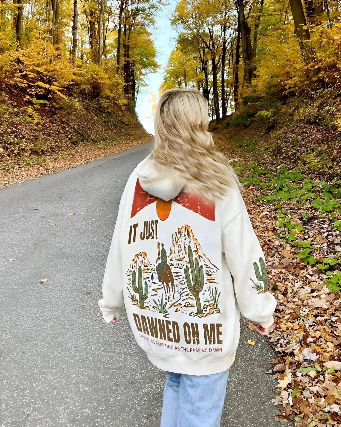 Cowboy Hoodie - Hippies Town