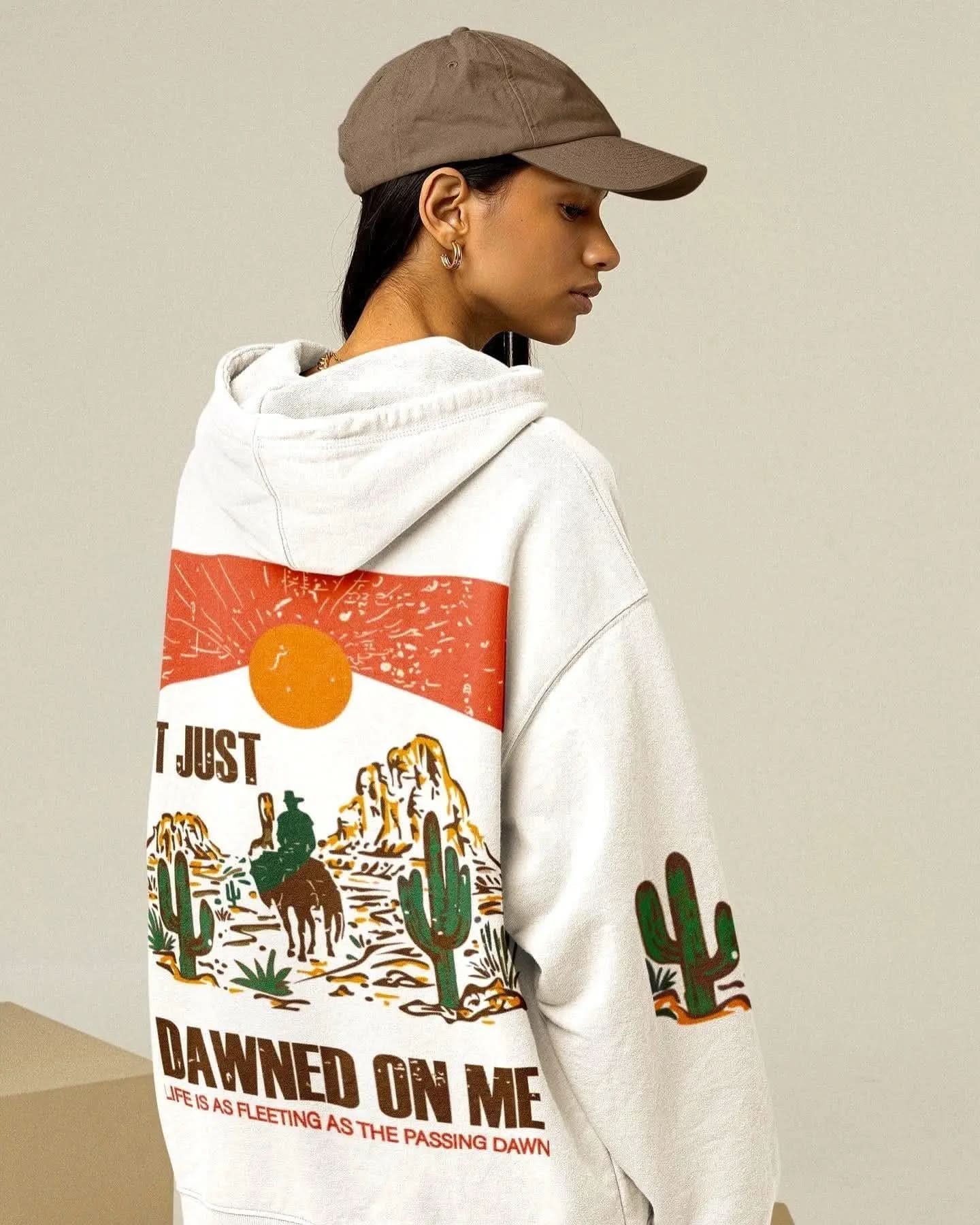 Cowboy Hoodie - Hippies Town